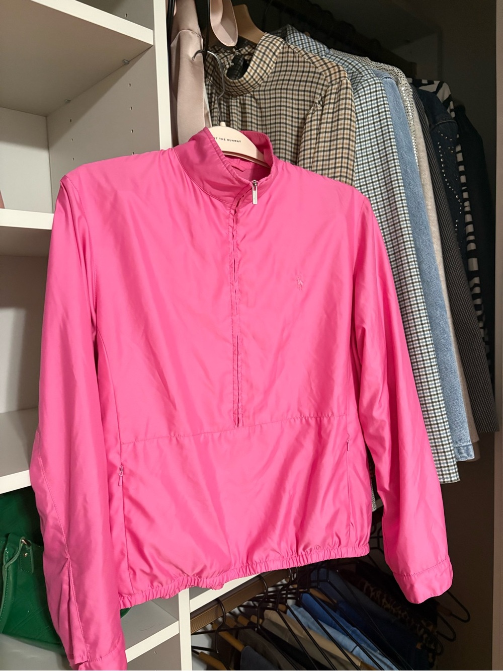 Ralph Lauren Pink Golf Pink Lightweight Jacket